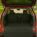 fidozen Universal Cargo Liner for SUV – Waterproof Dog Trunk Mat, Non-Slip Back Seat Protector, Car Bed Cover, Pet Barrier, Rear Liner Accessories for Trucks & Sedans, Universal Fit Trunk Cover