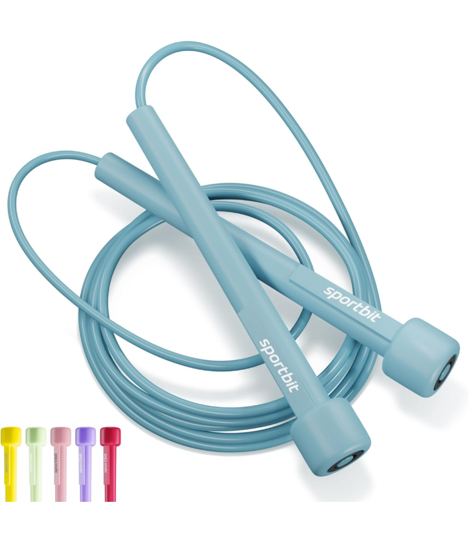 Adjustable Jump Rope for Fitness and Exercise – Skipping Rope for Cardio, Boxing, and Weight Loss – Speed Rope perfect for Men & Women