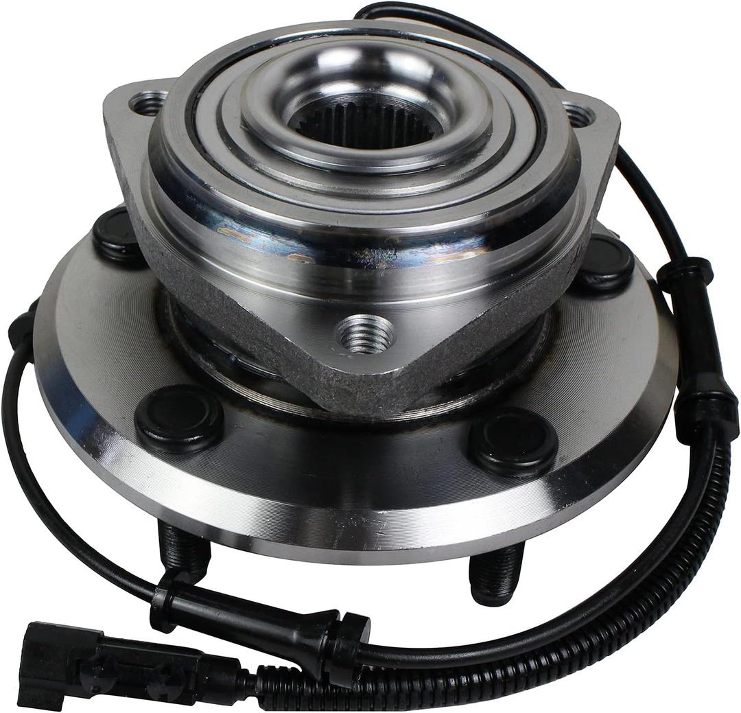 PAROD 513272 Front Wheel Hub & Bearing Assembly Compatible with Jeep Wrangler 2007-2010 5Lugs w/ABS