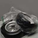 11x4.00-5 Lawn Mower Tires,11x4.00-5 Lawn Mower Tire Flat Free,11x4-5 Solid Tire With 3/4" and 5/8" Precision Bearing, 3.4"-5" Center Hub, 350Lbs,Fits Zero-Turn Mowers, Garden Tractors2 pack