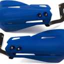 Dirt Bike Plastic Handguards,Motorcycle Universal Handguard,Dirt Bike Hand Guards for 7/8 22MM Motocross ff-Road Motocross Enduro Handguards Replacement ATV (blue)