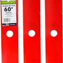 MaxPower 561139B Heavy Duty 3 Blade Set for 60" Cut Exmark, Replaces OEM no. 103-6403, 103-6403-S, 140-1240