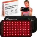 Lifepro Red Light Therapy Belt - 660nm & 850nm Near Infrared & Red Light Therapy for Body, Relaxing Muscle, Inflammation, Improve Circulation (Micro Rechargeable)