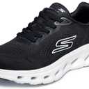 Skechers Women's Go Walk Glide Step 2.0 Kristee Sneaker, Black/ White, 8.5