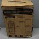 PRAKI Airtight Food Storage Containers Set with Lids - 24 PCS, BPA Free Kitchen and Pantry Organization, Plastic Leak-proof Canisters for Cereal Flour & Sugar - Labels & Marker(Grey)