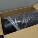 NOKINS 4PCS Golf Cart Diamond Seat Covers Kit, Front and Rear Seat Covers for Club Car Precedent/EZGO TXT/Yamaha Original Regular Seat Cushion (Black & Black Stitching, Fit EZGO TXT 1994-2013)