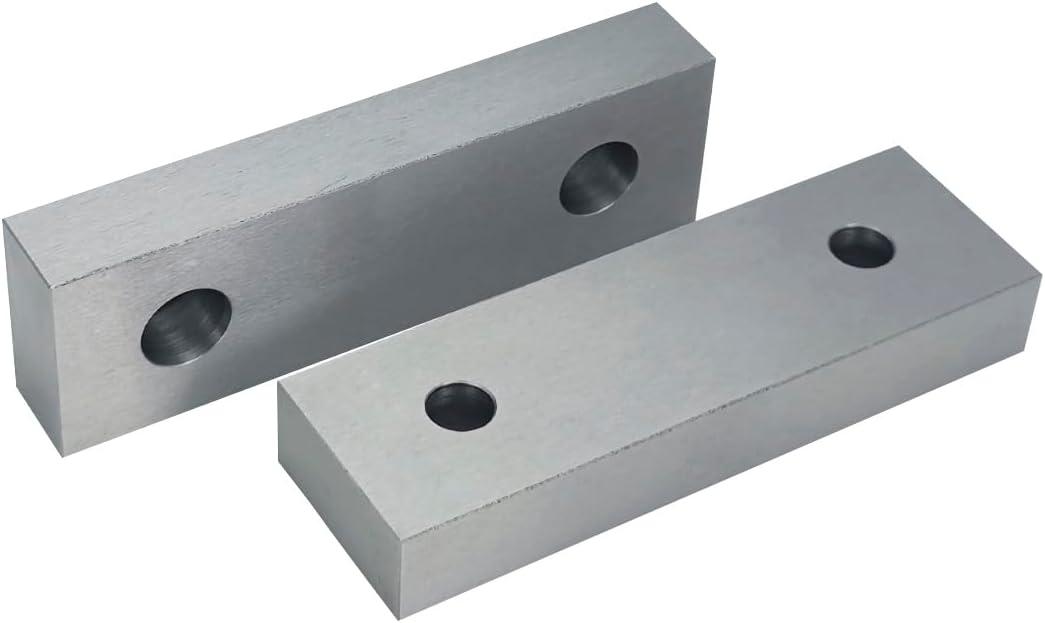 HHIP 3900-2298 6-1/8" L X 2" H X 1" Steel Soft Vise Jaw Set