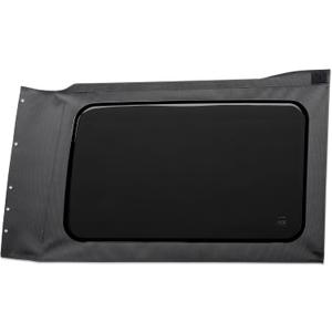 Bestop 5830235 OE JL Replacement Windows - Jeep 2018-Current Wrangler JL (Quarter Right Hand; 4-Door; Black Vinyl; Tinted)