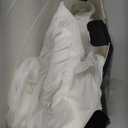 FreshCulture Queen Bed Skirt, Elastic Wrap Around Bed Skirt Queen Size, Bed Skirts for Adjustable Bed, Easy Fit with 15-Inch Tailored Drop, Hotel Quality Dust Ruffle for Queen Bed (White)