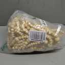 FairySandy Christmas Wood Bead Garland 49.2 ft Natural Color Wooden Beaded Garland Rustic Christmas Vintage Decorations Boho Country Farmhouse Ornaments or Winter Holiday Indoor Home Xmas Tree Decor