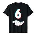 Funny 67 Six Seven Meme Couple Matching Halloween Costume T-Shirt, Men, Black, Size M