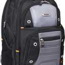 Targus Drifter II Laptop Backpack, Black/Gray  Backpack for Men for Business and Travel, Durable Water-Resistant Material, Fits up to 17" Laptops (TSB239US)