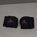 Ankle Weights, Wrist & Leg Weights for Women Men – Weighted Wristbands & Foot Weight | Comfortable Fixed Weight Set (4 lbs Pair), Soft Breathable Fabric, Ideal for Walking, Workout-black