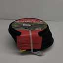 Soaker Hose 100 FT for Garden with 5/8" Diameter Irrigation Hose Save 70% of Water Solid Brass Interface Eminently Suitable for Lawn and Garden Bed Cover