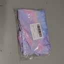 Tziharora Girls Swimsuit 3-4T Pink Purple Tie Dye Long Sleeve Rash Guard (Purple)