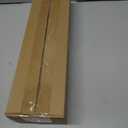 Wrap Around Curtain Rod Black, Adjustable Blackout Curtain Rods for Windows 48 to 84 Inch, 1" Heavy Duty Room Darkening Drapery Rod, Easy Install and Removal