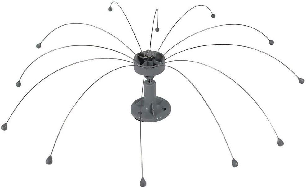 Bird Barrier Daddi Long Legs - 6 Ft | Scare Birds Away with Innovative Bird Spider Design | Bird Deterrent for Outside | Easy Installation on Roofs, Boats & HVAC Units | Durable Stainless Made in USA