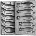 Sinker Mold 1.2.3-Ounce with 5 Cavities Fishing Weight Molds Sinker Molds for Fishing Fishing Casting