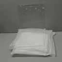 12 Inches [Extra Tall Version] Clear Shelf Dividers for Closet Organization and Storage, 6 Pack Purse Organizer for Closet Acrylic Adjustable Bookshelf for Organization, Perfect for Sweater, Clothes