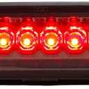 Tresound for 1997-2003 Ford F150 2004 F-150 Heritage LED Bar 3rd Third Tail Brake Light Rear Cargo Lamp High Mount Stop light (Chrome Housing Smoked Lens)