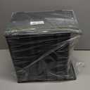 Subekyu 6 Tier Paper File Tray Organizer for Desk, Black Mesh Desk Letter Paper File Folder Accessories Sorter Organizer with Handle, Stackable Slide Tray for Office, Home or School Supplies Storage