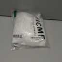 CHICME Women's Summer Dress Swiss Dot V Neck Bell Sleeve Shift Dress Casual Flowy Mini Dresses (White, S)