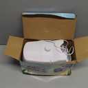 Bubble Machine, Automatic 18000+ Per Minute Big Bubbles Blower Maker for Kids Toddlers with 2 Speeds,6 Wands,Operated by Plugin or Batteries for Outdoor/Indoor Birthday Parties,Wedding (White)