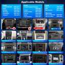5GWifi Android Upgrade Car Radio for Ford Mustang 2005-2009, Explorer 2006-2010, Ford E150/E250/E350 2009-2014 7inch Touch Screen Stereo Head Unit Wireless Carplay Android Auto GPS Bluetooth FM Camera