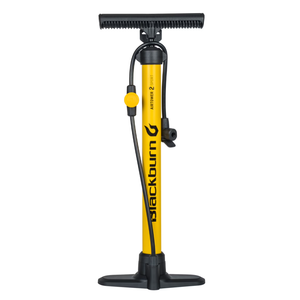 Blackburn Air Tower 2 Sport and Bicycle Floor Pump, 100 PSI, Yellow