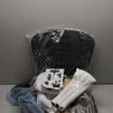 Office Chair, Ergonomic Desk Chairs 330LBS Capacity High Back Mesh Computer Chair with Flip-up Armrests, Comfy Work Chair with Adjustable Lumbar Support, Rolling Chair (One Size, Black)