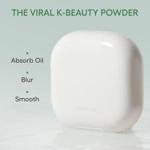 LANEIGE Neo Blurring Powder: Korean Oil-Control Compact with Pore Blurring, Smoothing Finish & Travel-Friendly, No-Spill Packaging