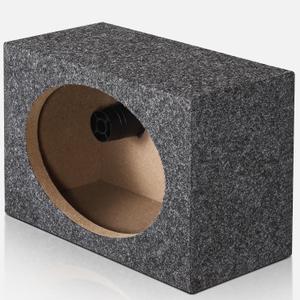 6 x 9 Inch Car Audio Speaker Box Enclosure, Universal Fit Ported Subwoofer Enclosure, Subwoofer Regular Standard Cab Truck Sub Box Enclosure, Subwoofer Enclosure Box Improves Audio Quality