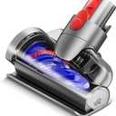 Mini Motorized Tool Brush Head Compatible with Dyson V7 V8 V10 V11 V15 SV10 SV11 SV12 SV14 Vacuum, Mini Hair Screw Tool for Carpeted Stairs, Pet Hair Removal, Couch Cushions, Upholstery & Car Carpet