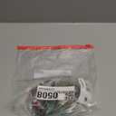 Partsam 4Pcs LED Fender Bed Side Marker Lights Set Replacement for Sierra and Silverado Dually 2500 3500 HD Dual Wheeler Trucks 1999-2013 w/ T10 Plug (2X Amber + 2X Red)