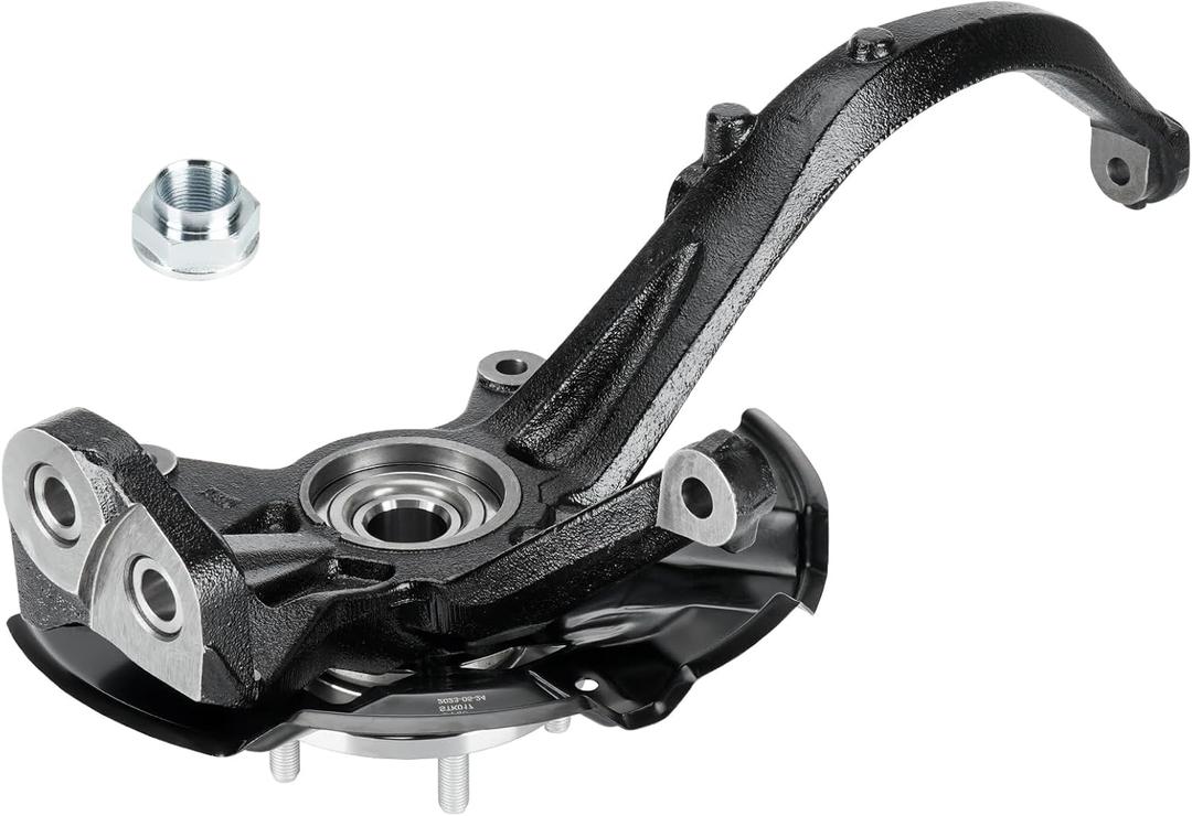 Front Left Steering Knuckle Wheel Bearing Hub Assembly Fit for Ford Fusion 2006-2012, Fit for Lincoln MKZ 2007-2012, for Lincoln Zephyr 2006, Fit for Mercury Milan 2006-2011, 698-409, Driver Side