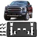 License Plate Frame for 2021 2022 2023 Ford F150 Accessories- Front Bumper License Plate Bracket Holder 2.7L 3.0L 3.5L V6 ML3Z-17A385-BB FO1068187