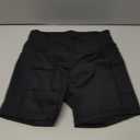 B&GCozy Girls Volleyball Shorts with Pocket Stretch Youth Athletic Biker Shorts Medium
