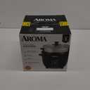 Aroma Housewares ARC-363-1NGB 3 Uncooked/6 Cups Cooked Rice Cooker, Steamer, Multicooker, 2-6 cups, Black