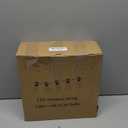 Brightever LED Outdoor String Lights 100FT Patio Lights with 52 Shatterproof ST38 Vintage Edison Bulbs, Outside Hanging Light Waterproof for Porch, Deck, Garden, Backyard, Balcony, 2700K Dimmable (100FT-Warm White, Black Wire)