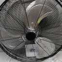 24 Inch Wall Mount Fan, Heavy Duty Oscillating Wall-Mounted Fan with 8500 CFM, High Velocity 3 Speed Fans Indoor with Adjustable Tilting for Workshop, Garage, Patios, Commercial and Industrial