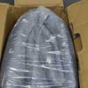 Portable Toddler Travel Bed  Foldable Soft Foam Floor Crib with Washable Cover, Built-in Safety Rails, No Assembly, Compact for Travel & Home Use, Grey