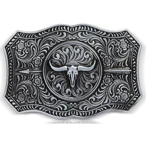 Western Belt Buckles Men - Cowboy Big Belt Buckle Vintage Mens Belt Buckles Gifts for Men & Women
