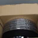 30Pcs Plastic Appetizer Tray with Lid,Heavy Duty Veggie Fruit Snacks Trays,Disposable Food Storage Containers with 6 Divided Compartment,Round Appetizer Serving Tray for Party Buffet Salad Nut