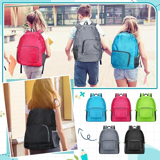 Eccliy Backpack in Bulk 17" Wholesale Back Pack Basic Backpack for adult Lightweight Outdoor Travel Bookbags(Black)