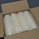 12 Pack Ivory Pillar Candles Bulk Set, 3x3/6/8 Inch - 4 Each Size, Dripless Smokeless Clean Burning for Wedding Centerpieces, Home Decor, Church, Romantic Ambiance