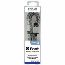 ZGEAR BRAIDED LIGHTNING METAL TIP