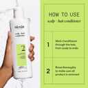 Nioxin Scalp + Hair Thickening System 2 Conditioner | For Natural or Untreated Hair with Progressed Thinning | With Niacinamide and Biotin |10.1 Fl oz.