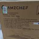 AMZCHEF 30" Under-Cabinet Range Hood - 1050 CFM Dual-Fan Vent Hood | Stainless Steel Dual-Fan hood with Button Control, LED lights & dishwasher-safe baffle filters 3 outlets