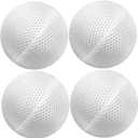 Hot Tub Scum Absorber, Ice Bath Cleaner, 4PCS 3 Inch Round Hot Tub Scum Absorber, Washable Reusable Cold Plunge Filter, Pool