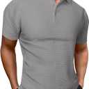 JMIERR Mens Knit Classic US 38 (S, Grey)